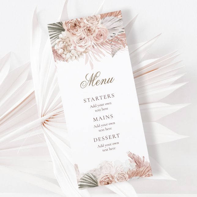 menú boda boho (Subido por el creador)