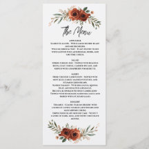 Boda Boho Floral Terracota Malhumorada