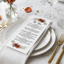 Boda Boho Floral Terracota Malhumorada