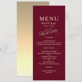 Menú Boda Borgoña