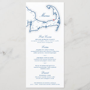 Menú Boda Brewster de Ocean Edge Resort