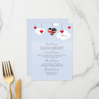 Menú Boda británico de 4 cursos