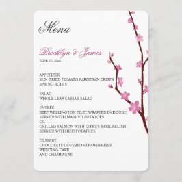 Menú Boda Cherry Blossom