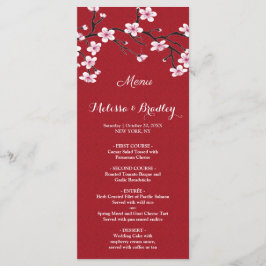 Menú Boda Cherry Blossom