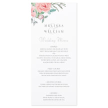 Boda de acuarela floral de Rubor en Borgoña