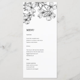 Menú Boda de anémona