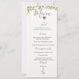 Menú Boda de Benvenuti Italia