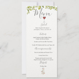 Menú Boda de Benvenuti Italia