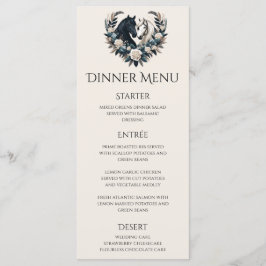 Menú Boda de Bodas de Campo-Caballos de Amor