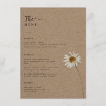 Boda de Budget Rustic Dried Sunflower Kraft