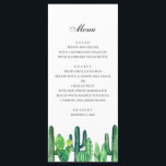 Menú boda de cactus verdes. Menú Cacti<br><div class="desc">Adecuado para cumpleaños,  aniversario y cualquier otro H fiesta Contáctame,  por favor,  si necesitas artículos adicionales.</div>