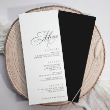 Boda de Caligrafía de Lujo Elegante