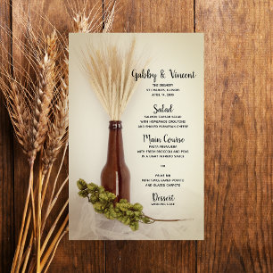 Menú Boda de cervecería de trigo y hulla