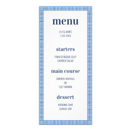 Menú Boda de clave griega