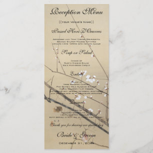 Menú Boda de cosecha, búho japonés y ciruela