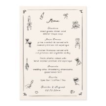 Boda de Doodle dibujado de mano negra