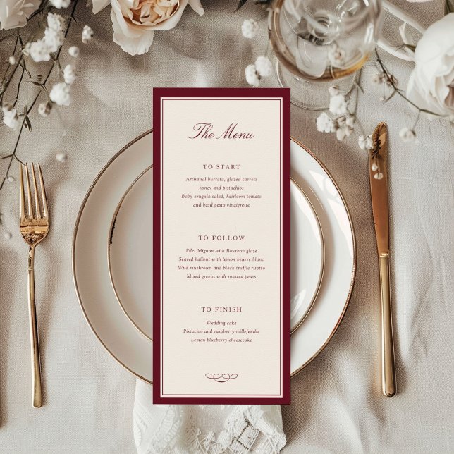 Menú Boda de Elegancia Atemporal  (Subido por el creador)