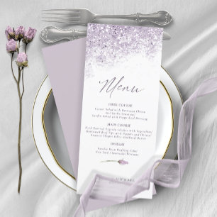 Menú Boda de espárragos florales2 Mauve ID889