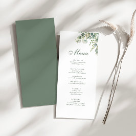 Menú Boda de Eucalyptus