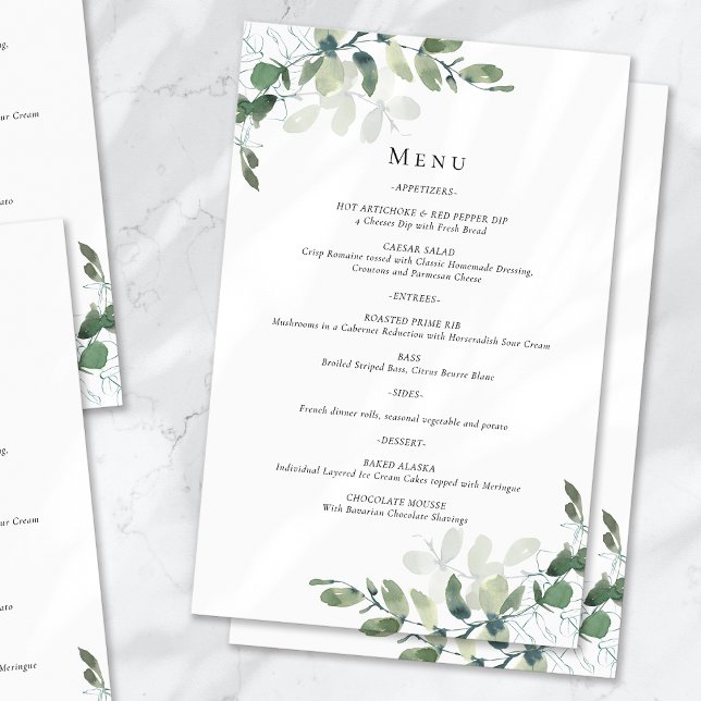 Menú Boda de Eucalyptus de PRESUPUESTO (Subido por el creador)