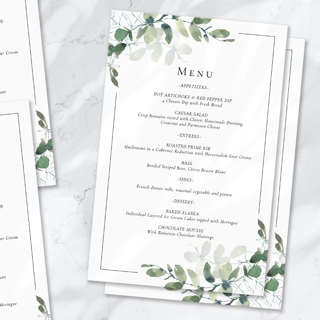 Menú Boda de Eucalyptus de PRESUPUESTO (Subido por el creador)