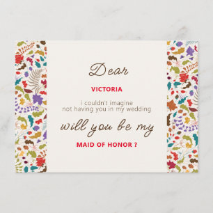 Menú Boda de Jardín de Flores Exóticas Rosa Woods