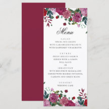 Boda de jardín floral púrpura borgoña. Rosas cirue