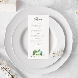 Menú Boda de la Casa de Acuarela de Italia