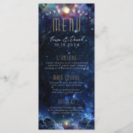 Menú Boda de la fase celeste de la luna