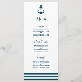 Menú Boda de la Marina Náutica