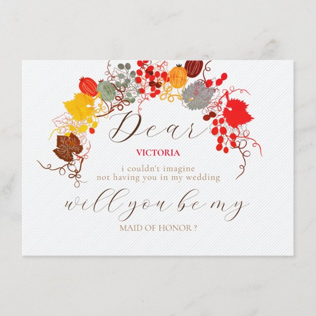 Menú Boda de las flores de uvas de Berry dulce besado f (Anverso)