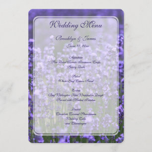 Menú Boda de lavadora personalizada