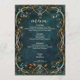 Menú Boda de Majestad de la Tierra Media