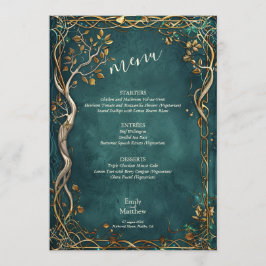 Menú Boda de Majestad de la Tierra Media