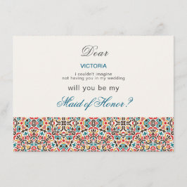 Menú Boda de Mandala geométrica de Entradas marroquí