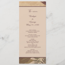 menú boda de moda de boho boho aderezado