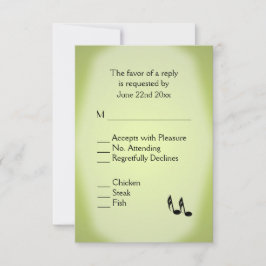 Menú Boda de música verde