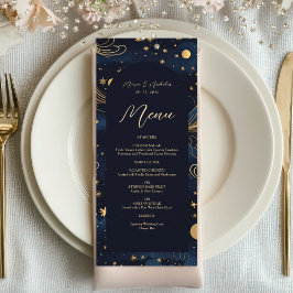 Menú Boda de Oro de la Marina Celeste