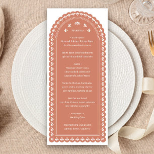 Menú Boda de otoño de Terra Cotta Arch