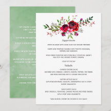Boda de otoño en burgundy y rubor