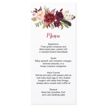 Boda de plumas florales rusticas de Boho Marsala