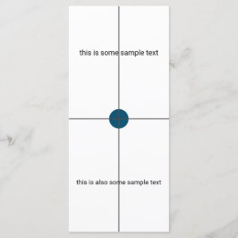 menú Boda de prueba de ejemplo