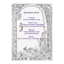 Boda de puerta de jardín caprichosa y elegante