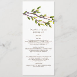Menú Boda de ramas pinchadas