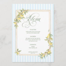 Menú Boda de Raya Costera de Limón Mediterráneo