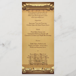 Menú Boda de tiempo