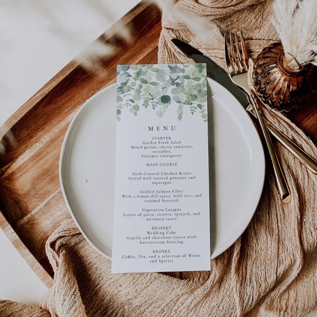 Menú Boda de verde (Subido por el creador)
