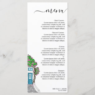 Menú Boda Destino Grecia Isla Griega