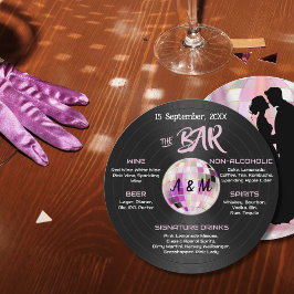 Menú Boda Disco personalizable