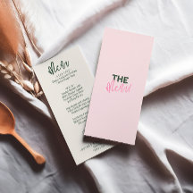 Boda divertida de verano con letras color pastel m